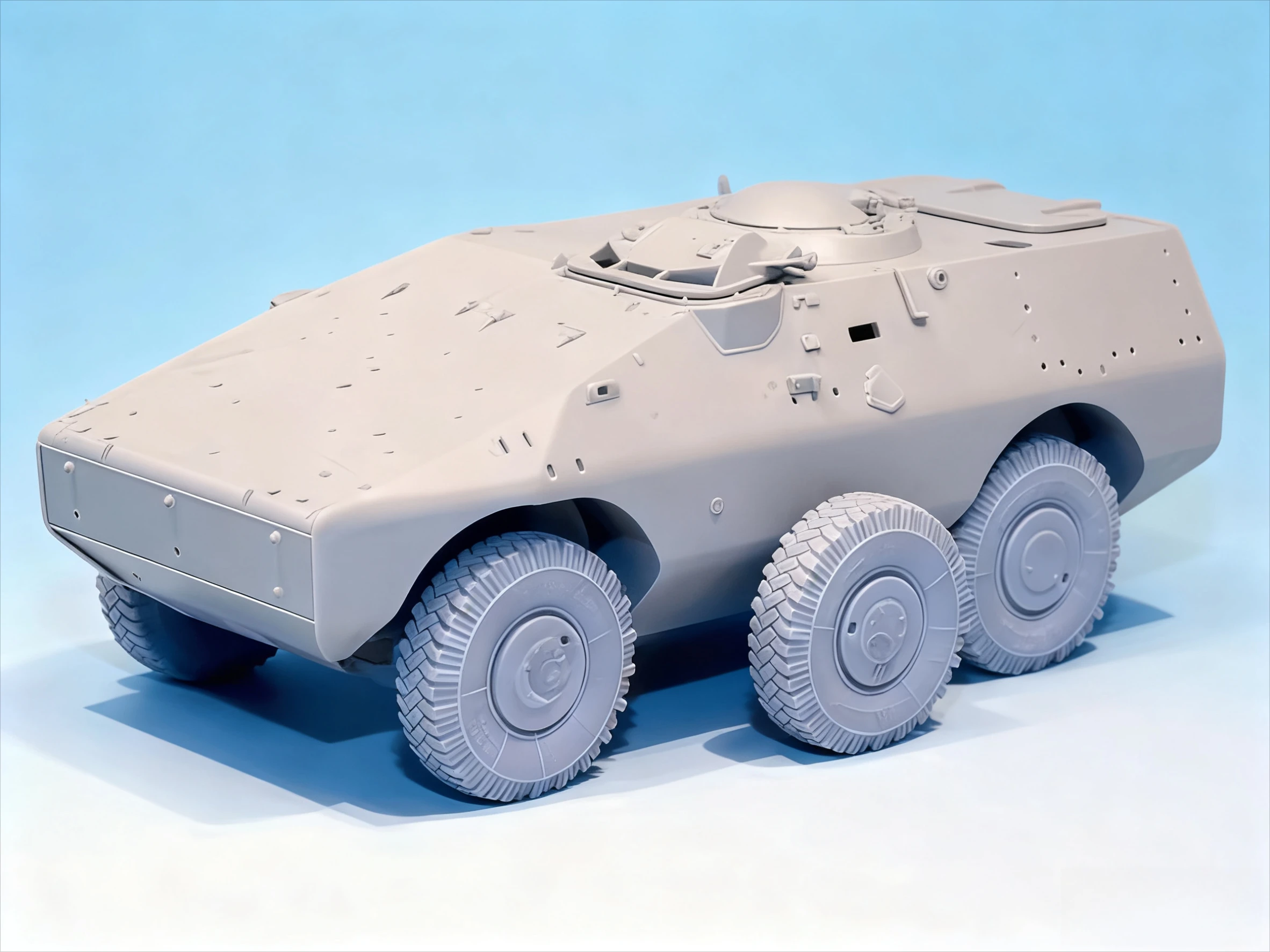 

Комплект сборки модели из литой смолы 1/35, GK. Комплект полимерных шин, неокрашенный (6 бронеавтомобильX6)