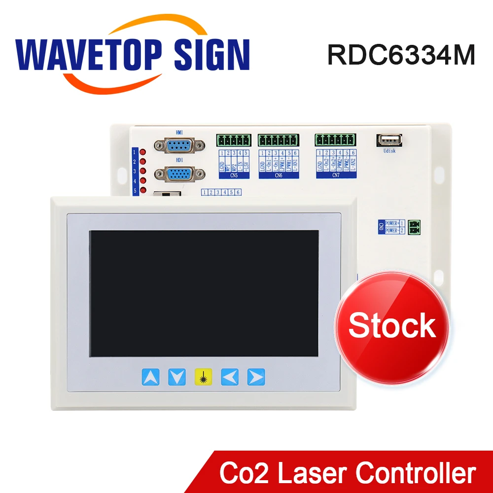 

Контроллер WaveTopSign Ruida RDC6332M для лазерных гравировальных и режущих станков с CO2-лазером