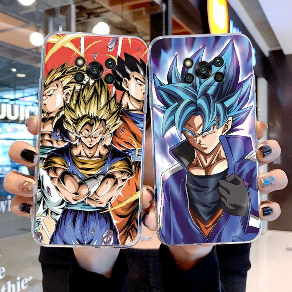Funda de silicona suave para teléfono Xiaomi, carcasa de Super Dragons-Balls Son-Gokus para POCO X3 Bags, Poco X3 NFC X 3 Pro