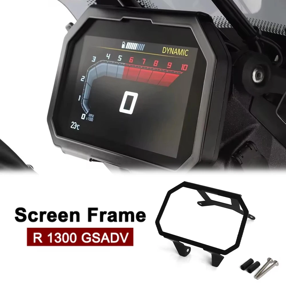 

Screen Protector Protection TFT Anti-theft Frame Cover Parts Motorcycle Accessories For BMW R1300GS R1300GS ADV 2023 2024 2025