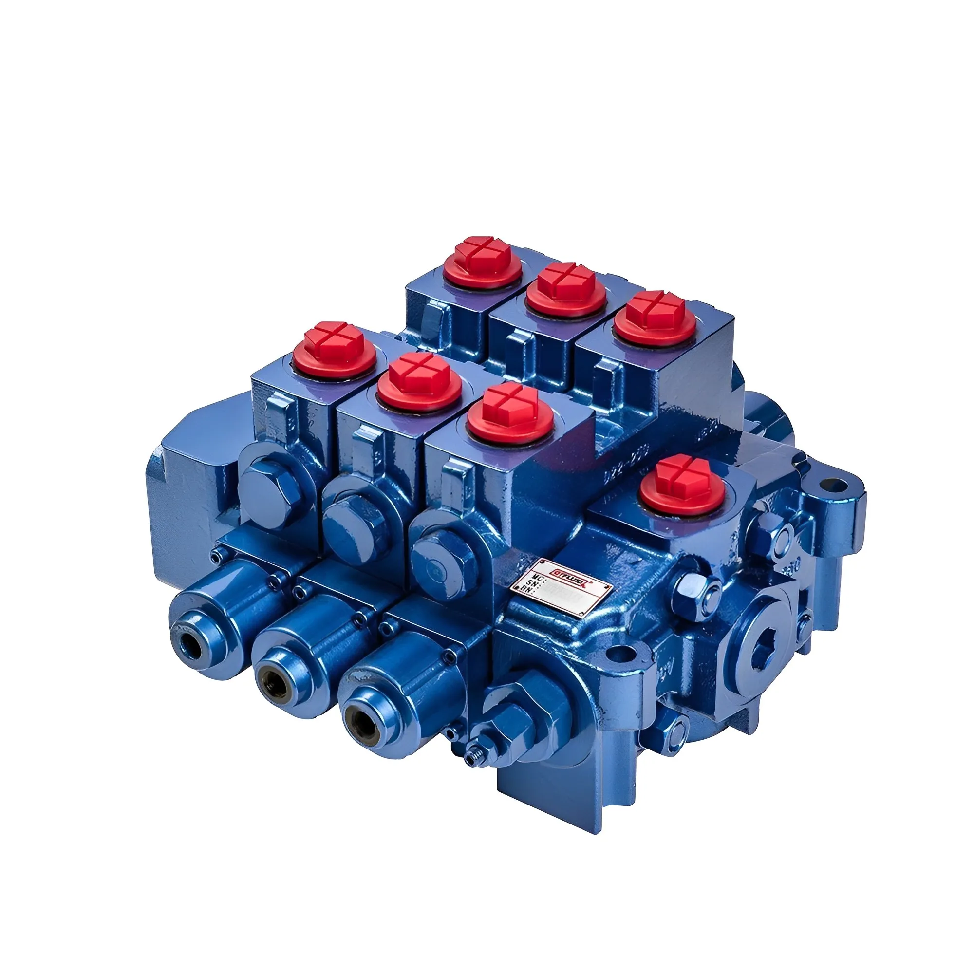In de fabriek gemaakte proportionele klepstroomverdelerregelklep met hydraulische joysticks