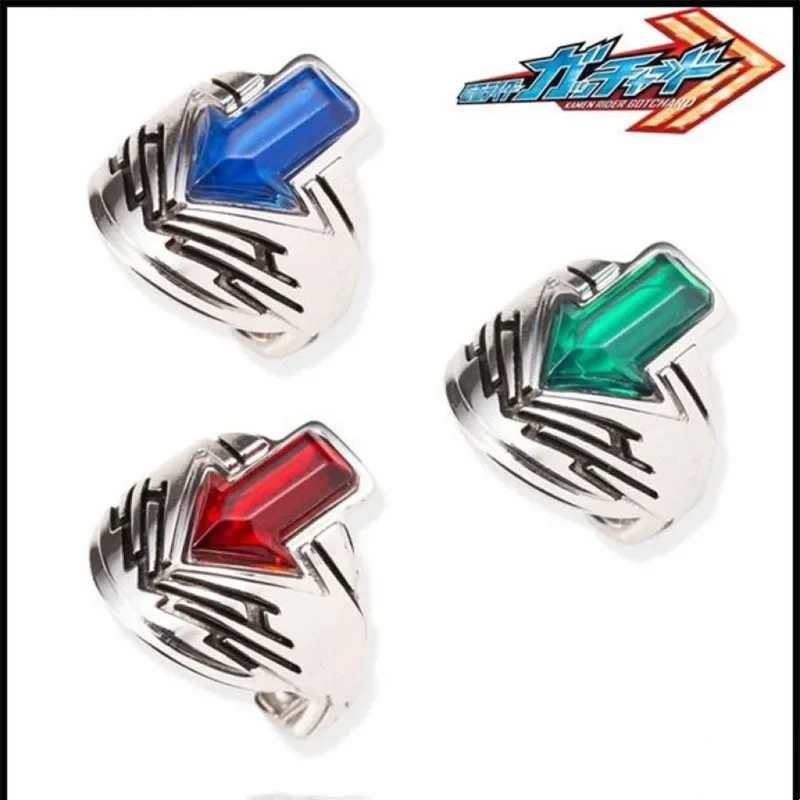 Masked Rider Rings Man Kamen Rider Ring for Women Gotchard Fashion Jewelry Party Gift Metal Jewellery Ichinose Hotaro Accesorios