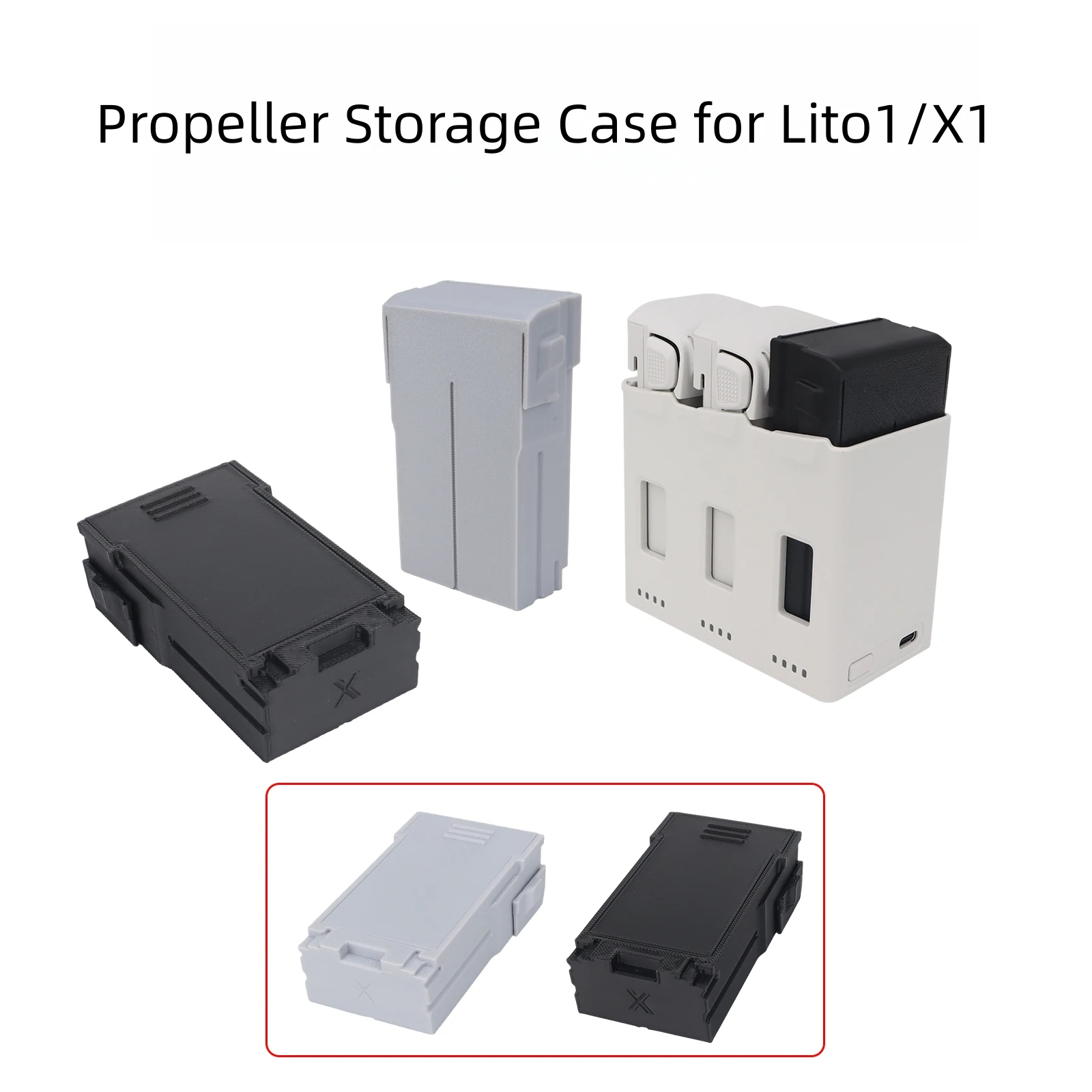 

Propeller Storage Case for DJI Lito 1 Dust-Proof Storage Case for Lito X1 Propellers