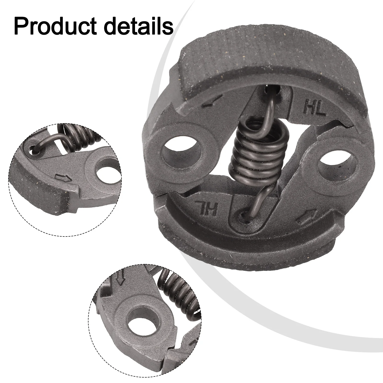 Heavy Duty Clutch for 23cc 26cc 32cc 34cc Brush Cutters & Hedge Trimmers, Enhanced Durability, Ensures Optimal Performance