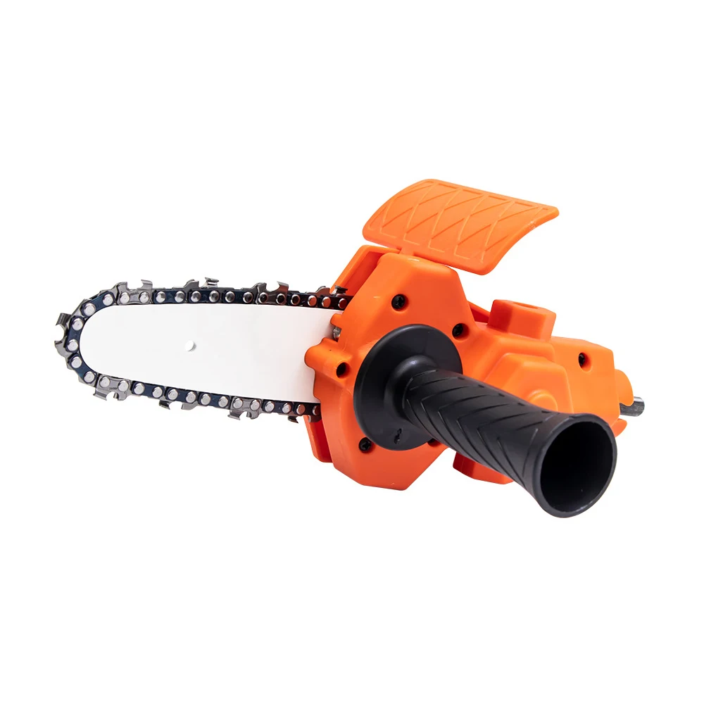 4 Inch Portable Electric Chain Saw Electric Drill to Electric Chain Saw Adapter Woodworking Pruning Cutter Tool Saw Bamboo Tool
