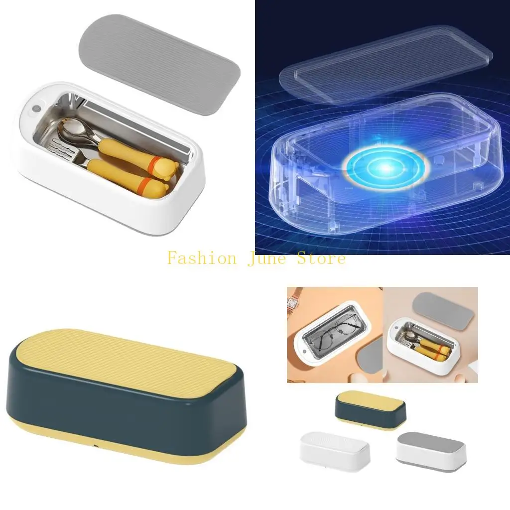 

N5KA Портативный очиститель ювелирных изделий 45 кГц Домашняя машина для чистки мелких предметов Стиральная машина