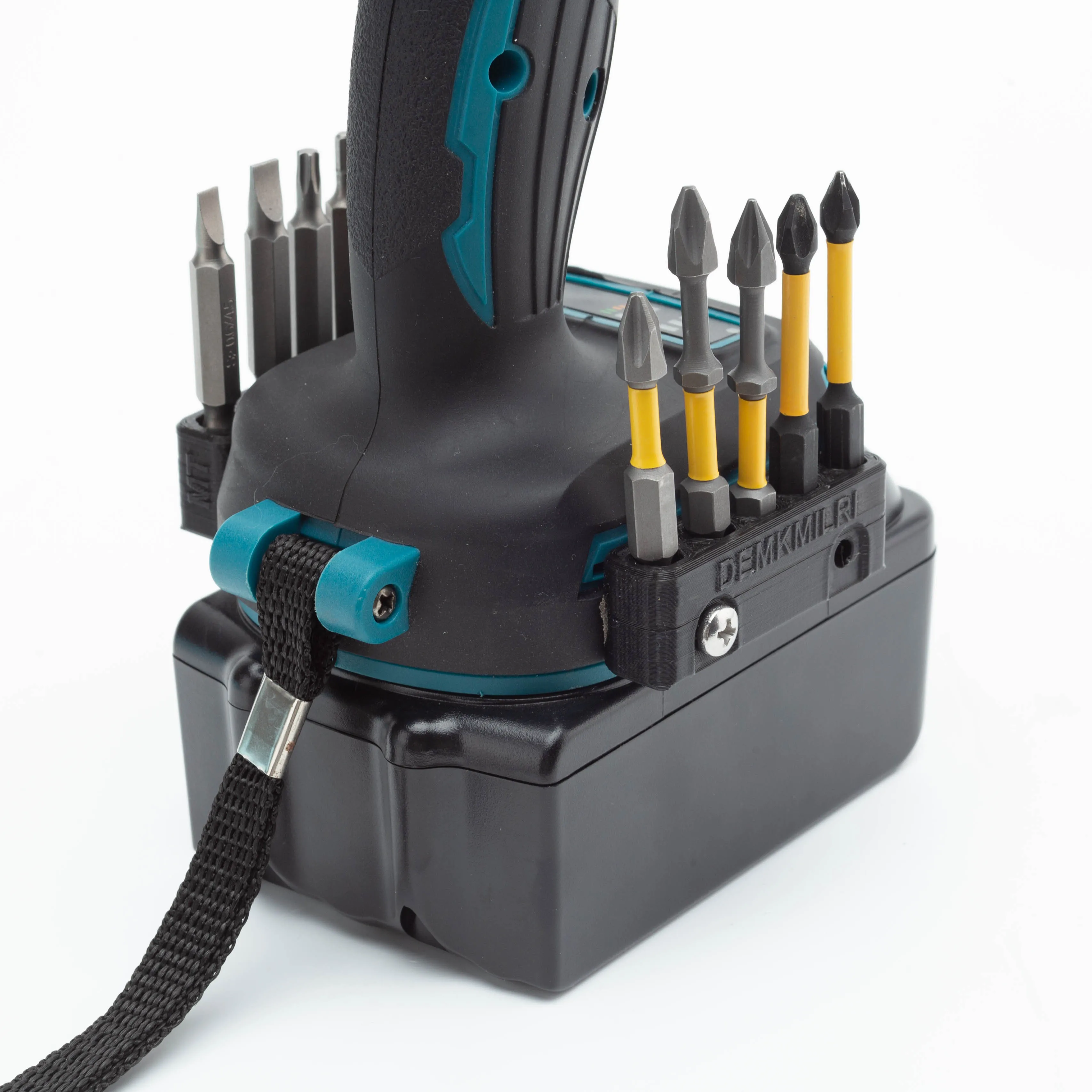 Magnetic Bit Holder Drill Bit Organizer 5 Spots Bit Screw Set For Makita 18V Power Tools Electrical Drill Accessories