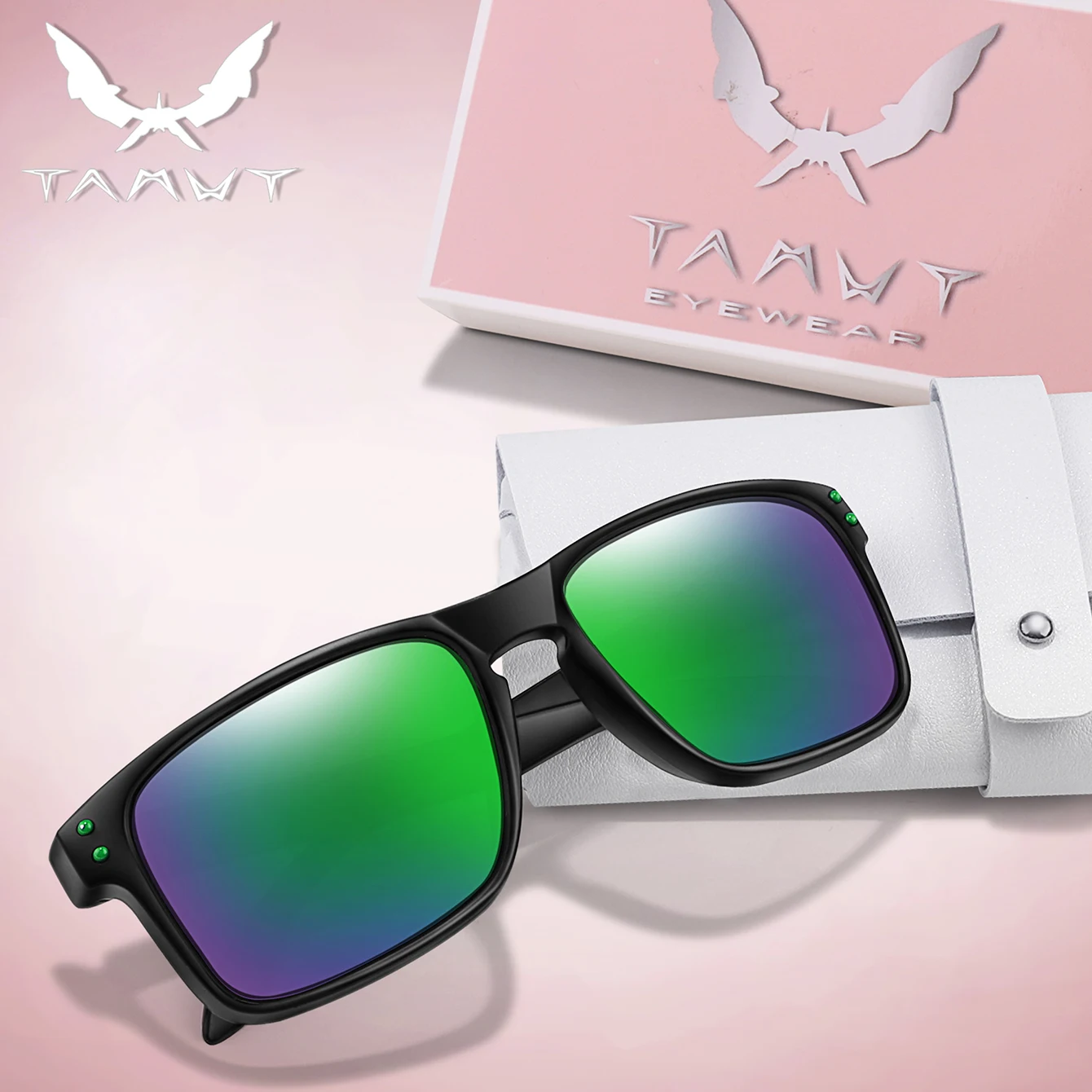 Polarisierte UV400-Angelsonnenbrille für Damen und Herren, Outdoor-Sport, Radfahren, Fahren, Wandern, klassische Schutzbrille mit Box – Detail 4