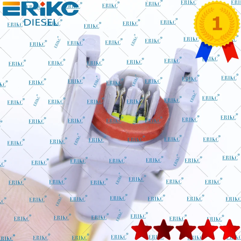 

4PCS ERIKC E1024039 Injector Connector Wiring Electrical Cable Injection Tester Drive Lines Plug for Delphi Series Injector