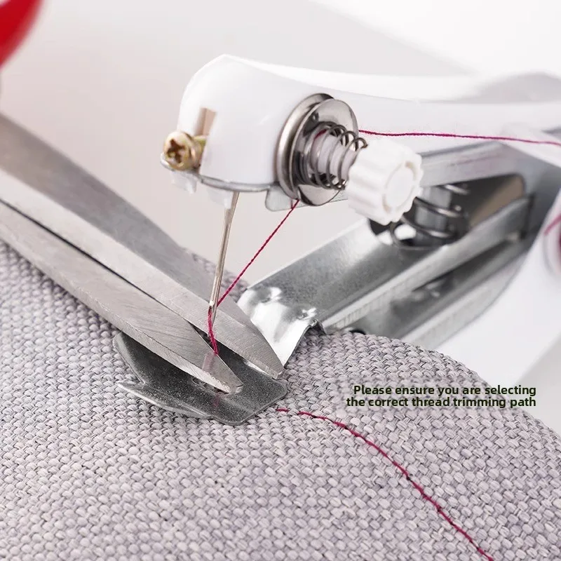 Portable Handheld Sewing Machine for Clothes Repair - Mini Manual Stitch Tool for Travel, Home & Outdoor DIY Quick Fix - view 3