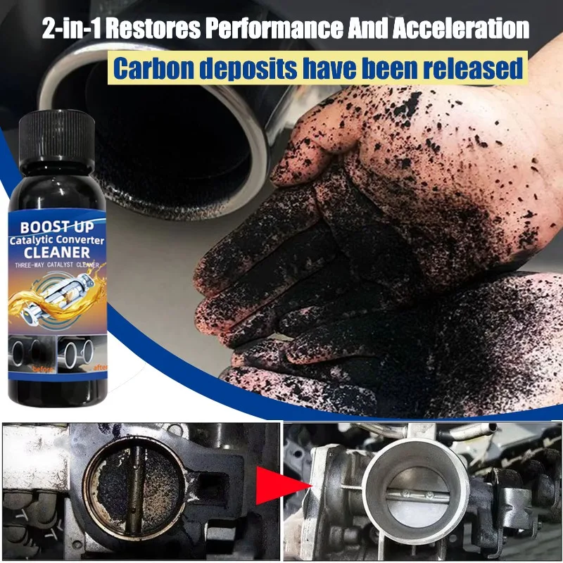 50ml conversor de catalisador de motor de carro limpadores de motor de automóvel aceleradores de limpeza csv catalisadores fáceis de limpar2025novo