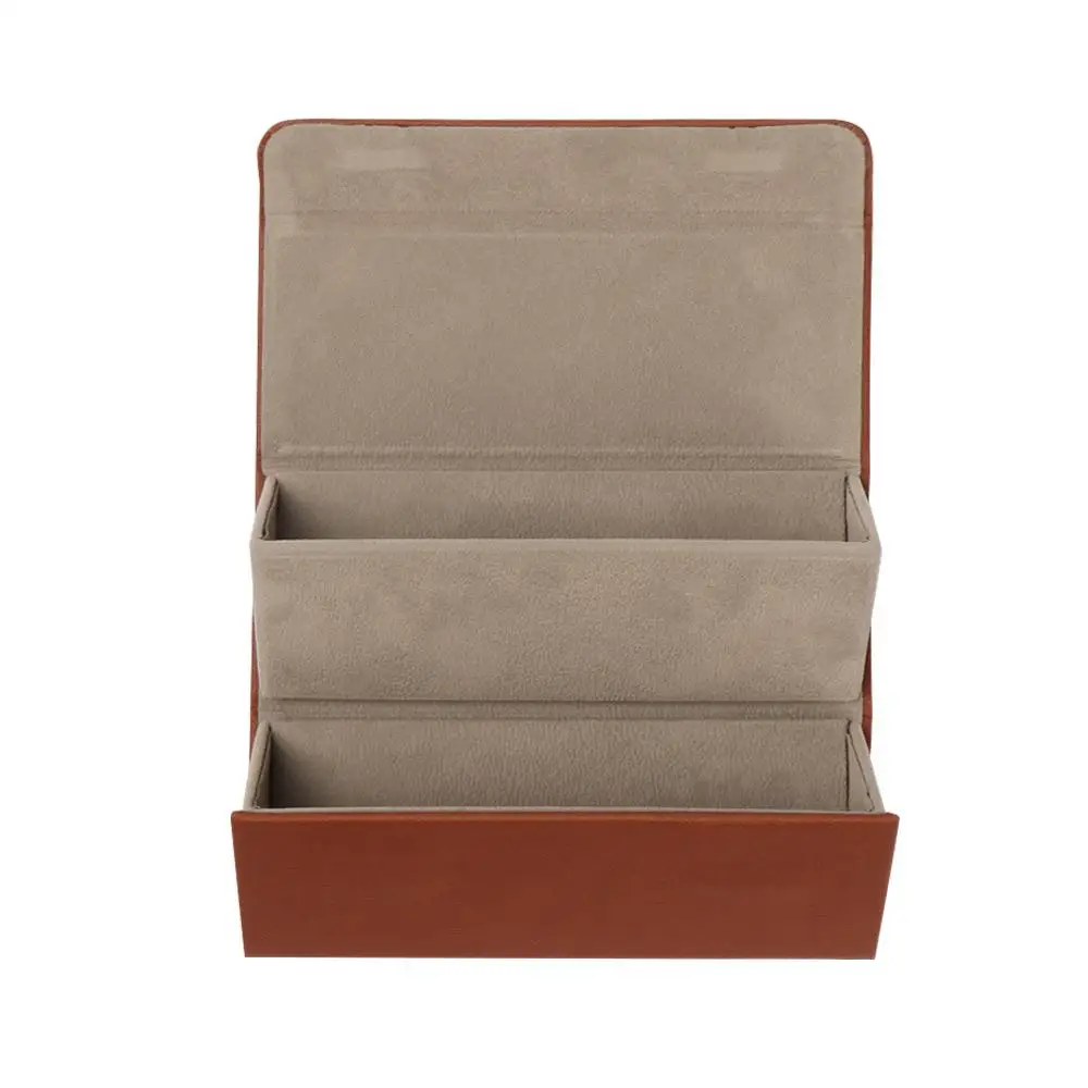 PU-Leder Display Tragbarer Brillenorganizer Brillenhalter Sonnenbrillen-Etui Aufbewahrungsbox – Detail 11
