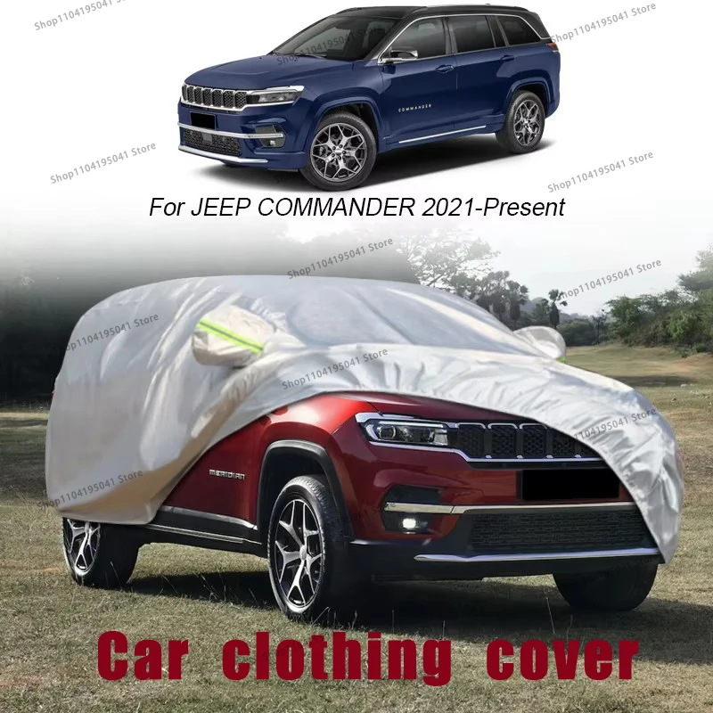 For JEEP COMMANDER Full Car Cover Rain Frost Snow Car protective cover ,UV protection,Car paint protection