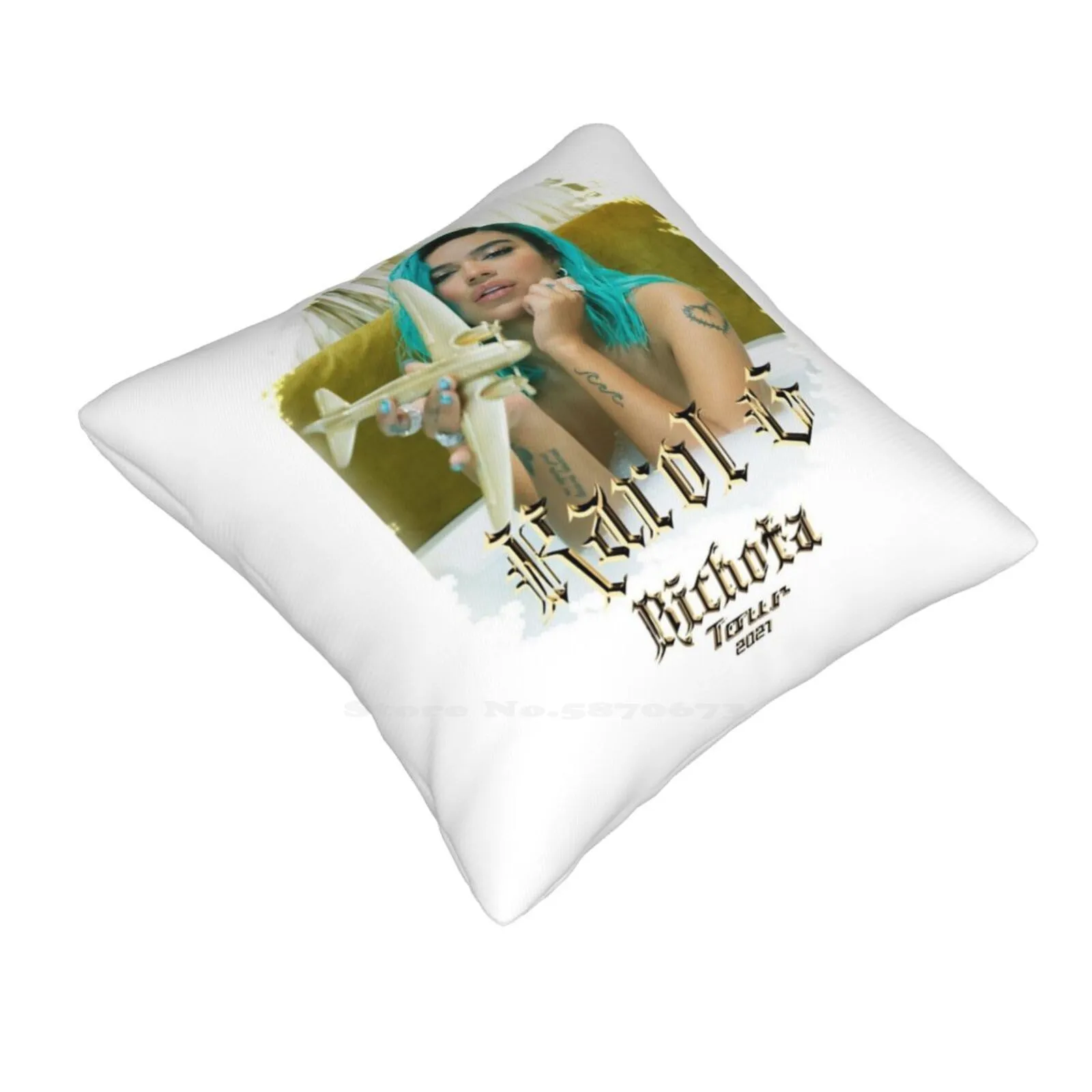 Gifts Idea Karol G Bichota 2021 Gift For Birthday Home Sofa Car Cushion Cover Pillowcase Idea Karol G Bichota 2021 For Birthday