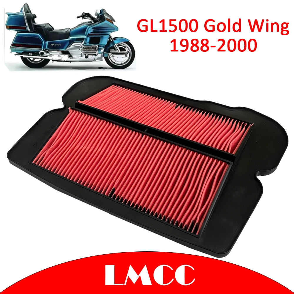 Silnik motocykla środek do czyszczenia filtra powietrza wlot powietrza element filtra dla Honda GL1500 Gold Wing GL 1500 SE 1988-2000 17205-MN5-003