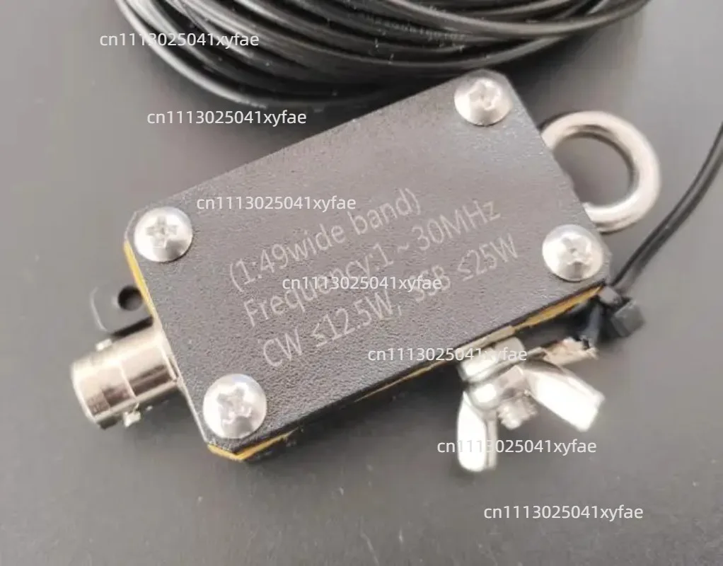 1-30MHz Pocket HF Aerial A25 Inverted V Horizontal Signal Matching Antenna With Long Line Balun