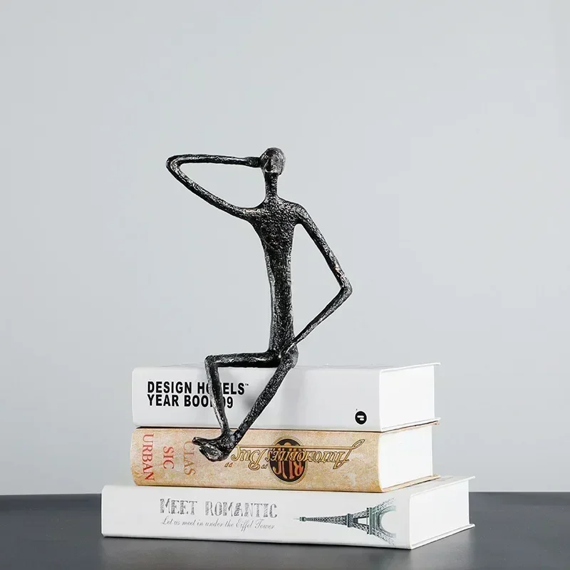Abstract Human Figure, Statue, Collectible Art Sculpture, for Living Room and, Table Decoration, Birthday Gift,  Human Figurine