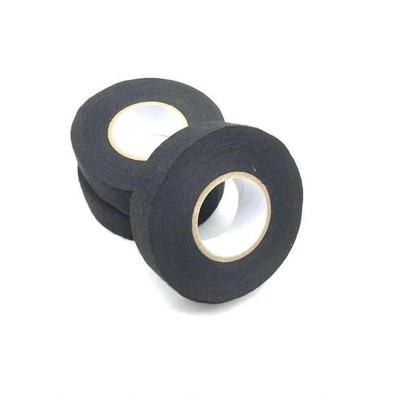 Electrical Tape Heat-resistant Harness Bundle Insulation Auto Wiring Fabric Cloth Wrap Cable Organizer Adhesive Tapes