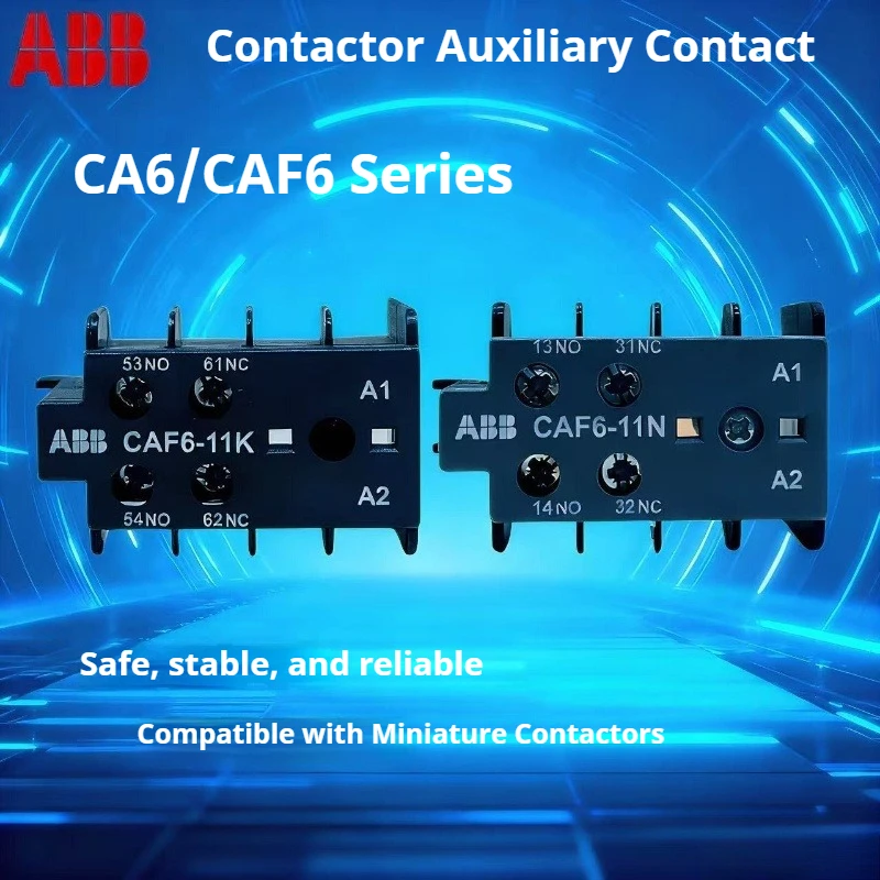 

ABB Miniature Contactor B7/B6-30-10 K6 Auxiliary Touchpoint CA6-11N CAF6-11K-11M