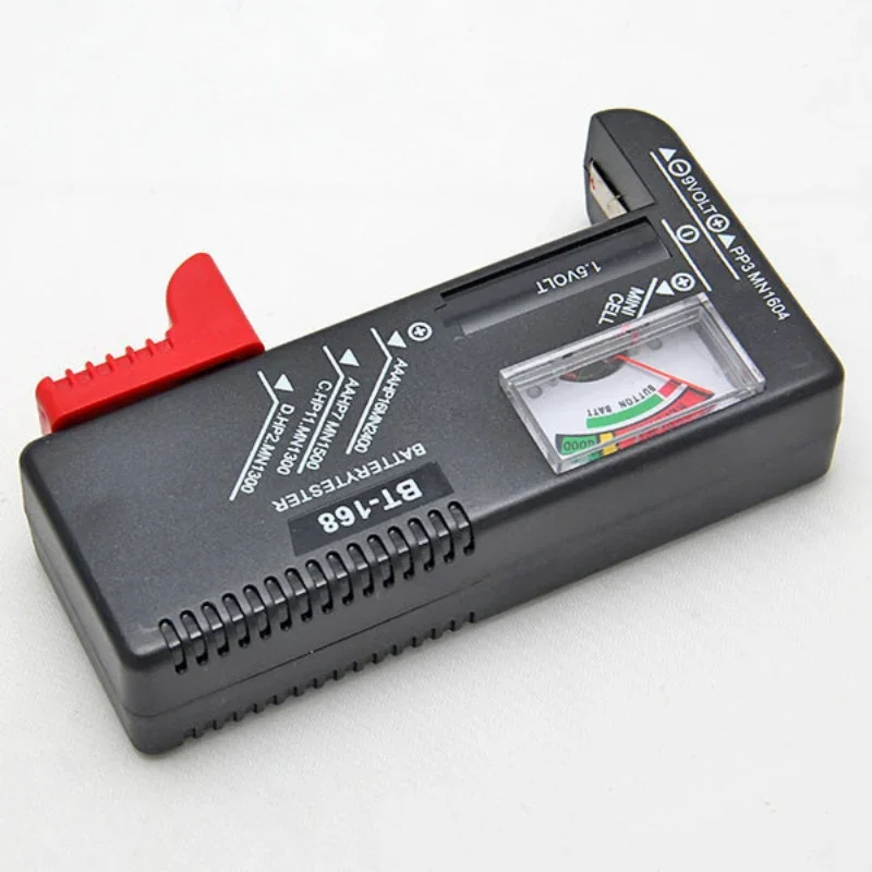 

Button Cell Battery Tester BT-168 Universal Battery Tester For 9V 1.5V And Button Cell AAA AA C D Display Universal Coded Meter