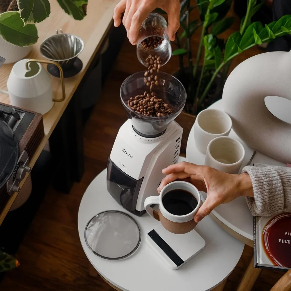 Moulin à café blanc, ZCG484WHT, Encore