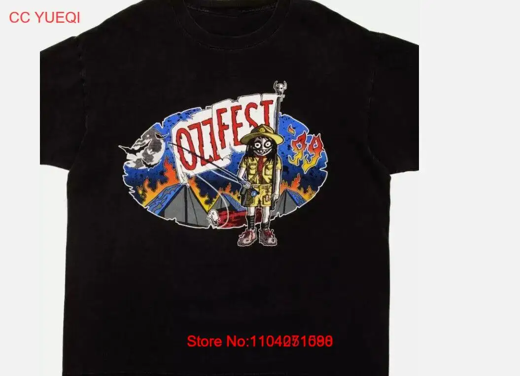 Ozzfest Concert 1999 T-Shirt Short Sleeve All Size S-5XL