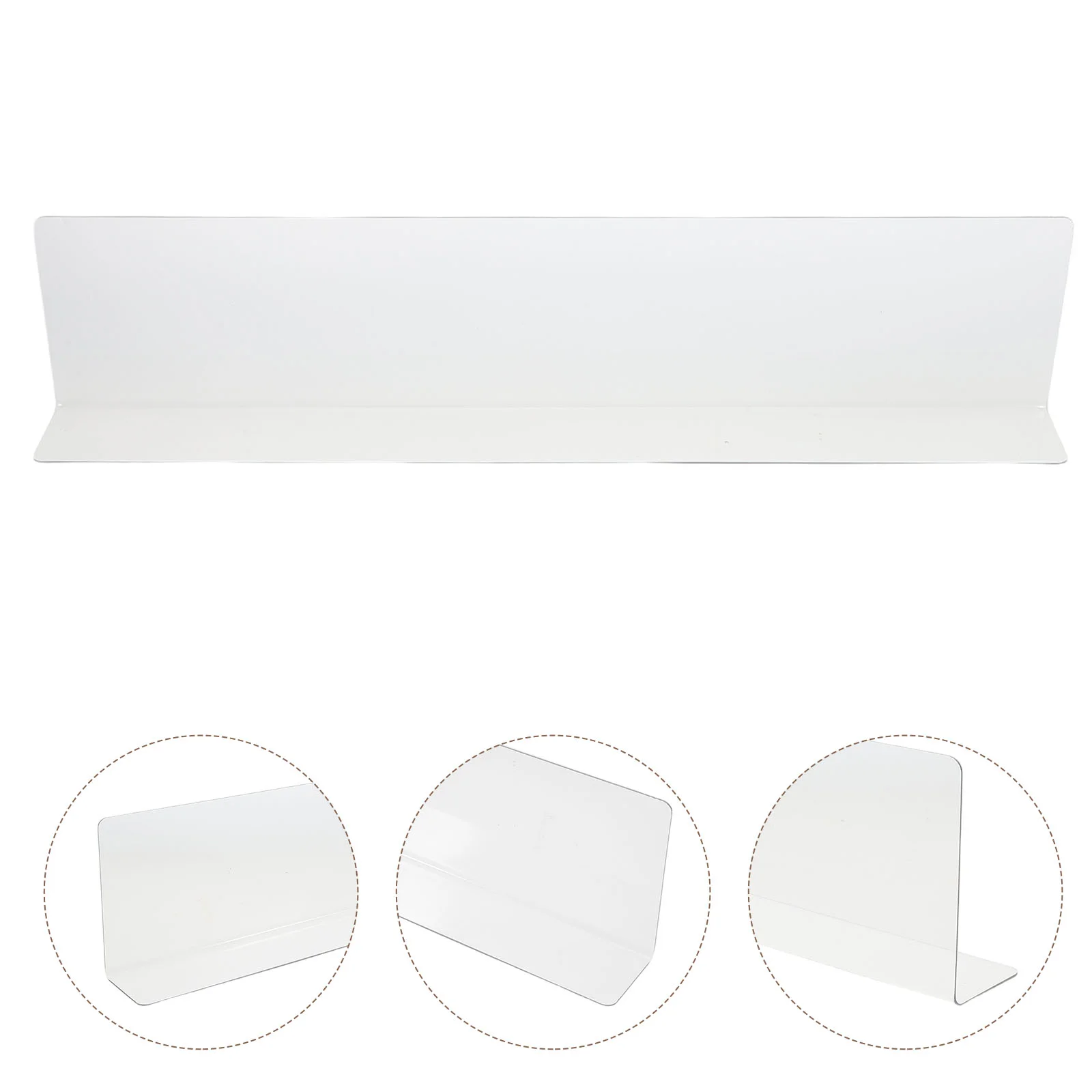 Anti-splash Baffle Bathtub Water Guards Kietchen Protector Pvc Splashing Bathroom Backsplash for Vanity Side