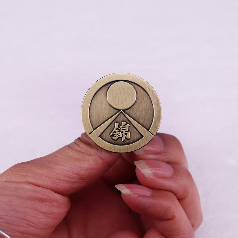 Nishikiyama Family brooch badge Japanese game Yakuza enamel pin jewelry