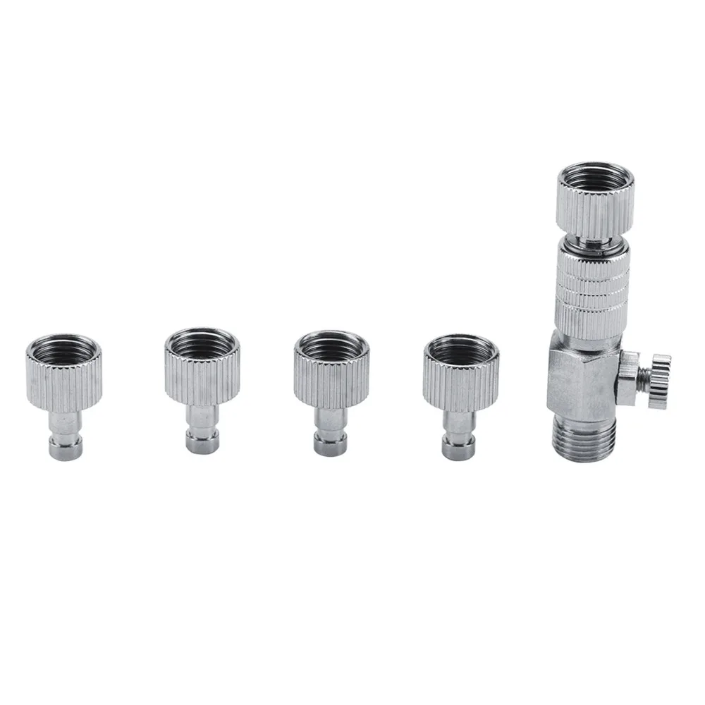 5Pcs 1/8 Interface Quick Connector Quick Connect Durable Airbrush Fitting Stable Portable Airbrush Accessory Model Making