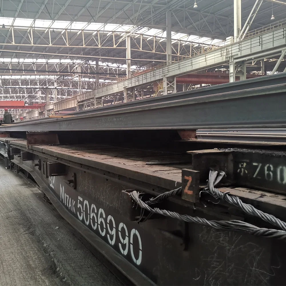 China Railway Steel Railroad Track Supplier Crane Railway Track Supplier Railroad Steel Crane Rail