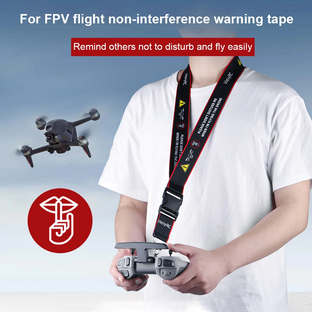 Remote Control Neck Lanyard For DJI FPV Remote Control 2 Phantom 3 /4 Series Neck Strap Hanging Straps Belt Drone Accessories