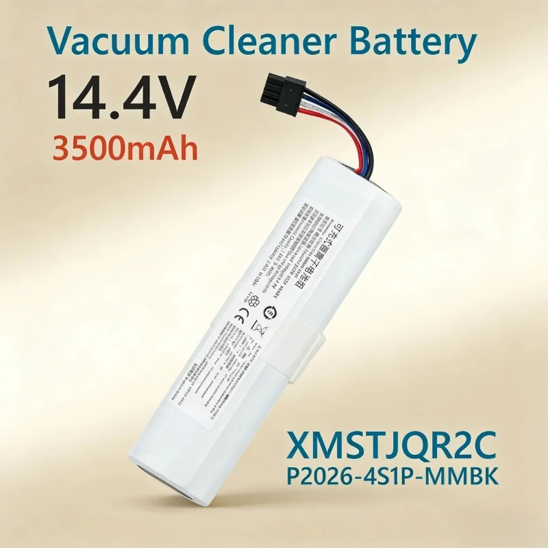 

Долговечная батарея P2025-4S1P-MMBK, надежная для робота-пылесоса Xiaomi Mijia 2C, XMSTJQR2C, Finder RLS3, с лазерной навигацией LDS
