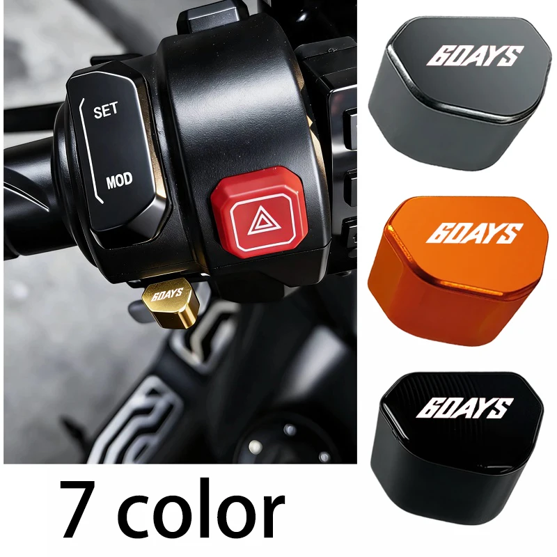 

2026 Mototcycle CNC Switch Button Turn Signal Switch Key cap For KTM 6Days 250 300 450 500 EXC EXC-F XC-W Six Days