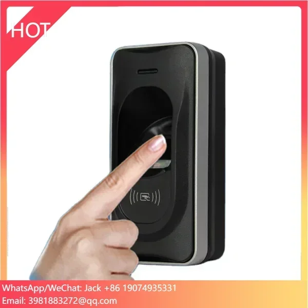 

best price small-sized reader FR1200 Waterproof ip65 biometric fingerprint reader connect with access controller