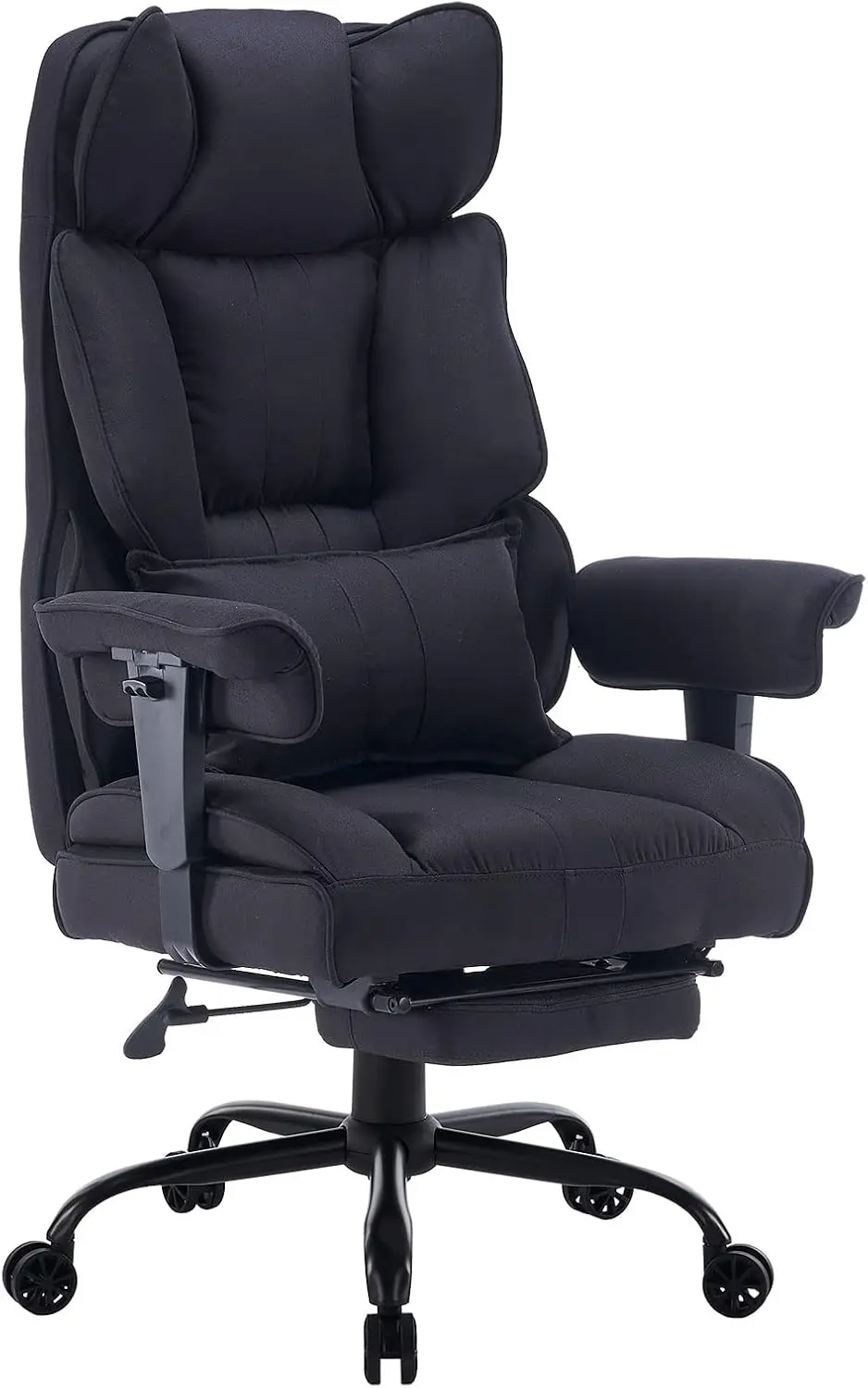 

Big and Tall Office Chair 400 lb Weight Capacity, High Back Executive Office Chair with Foot Rest, Ergonomic Office Chair