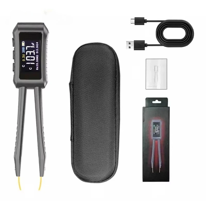 High Precision Digital Smart Tweezers, ESR LCR Tester, Capacitance Resistance Inductance Multimeter