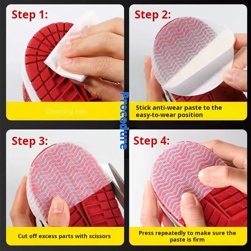 شريط مضاد للانزلاق لباطن الأحذية – مقاوم للاهتراء، DIY، قابل للتشذيب بحرية، نسيج ماسي، لزج فائق، وسادات كعب غير قابلة للانزلاق