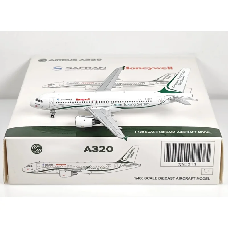 

JC Wings Diecast 1/400 Scale XX4213 Safran A320 F-HGNT Alloy Aircraft Model Collection Display