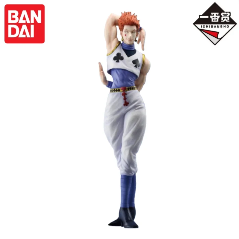 In Stock Original Bandai Ichiban Kuji Hunter Hunter Illumi Zoldyck Killua Zoldyck Nanika Hisoka Morow Ging Freecss Model Gifts view 4
