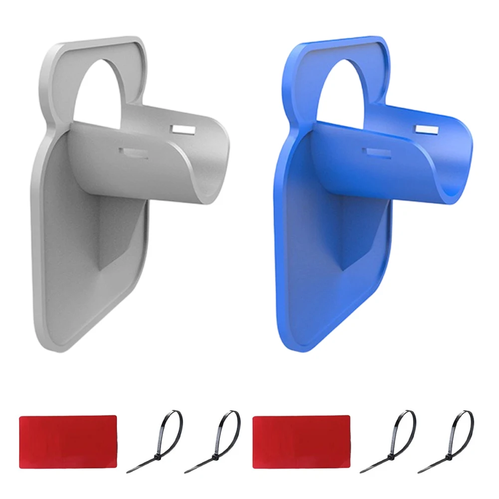 2PCS Swimming Pool Pipe Fixing Holder For Intex Above Ground Pool 30-38mm Hose Outlet Mount Bracket With Cable Tie Clamp