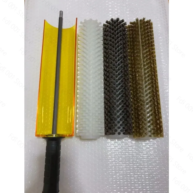 Snowboard Ski Maintenance Kit - Nylon Horse Hair And Copper Wire Brush Set for Waxing Roto Roller
