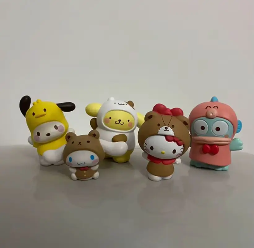 جديد في المخزون Kt القط شخصية الحيوان زي صندوق أعمى Yugui الكلب باشا الكلب لطيف حصان طروادة نمط سطح المكتب ديكور مفاجأة الهدايا