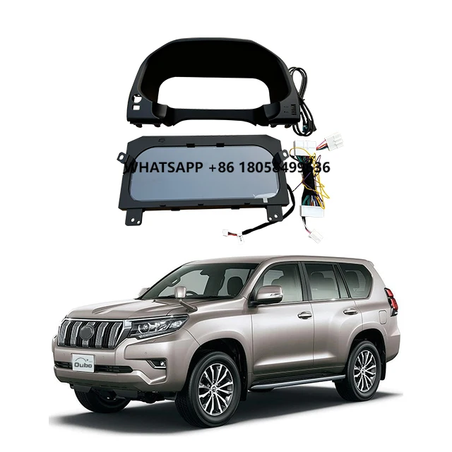 

Applicable for the Toyotaa Prado LCD Instrument Panel Assembly Interior Modification Upgrading High Definition