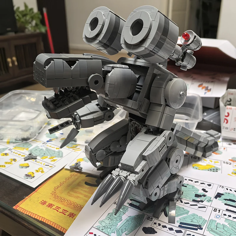 

Mugendramon, экшн-фигурка, строительные блоки, модель Digimon Block, фигурка робота Soilder, сборные игрушки для детей