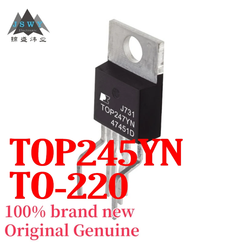 

(10/50 pieces) TOP245YN TOP245 TO-220 LCD Power Management Chip Brand New In Stock Electronics Free Shipping