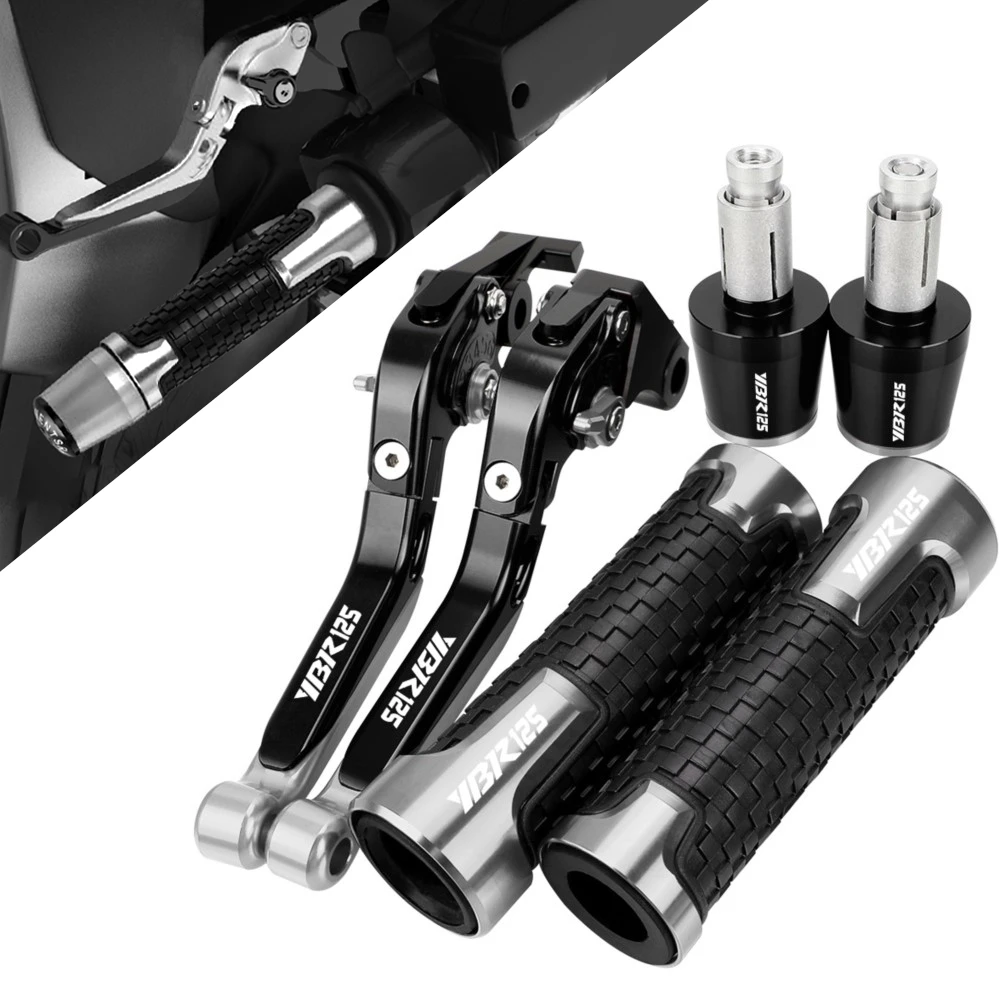 

For Yamaha YBR125 YBR 125 2005 -2014 Motorcycle Accessories Extendable Adjustable Brake Clutch Levers Handlebar Grips Ends