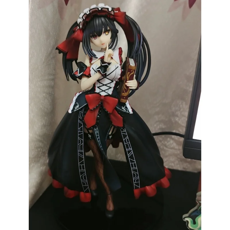 

In stock Date a Live Kurumi Tokisaki Nibelcole Anime Figure Gothic Lolita Spirit Desktop Display Collector Statue Gift