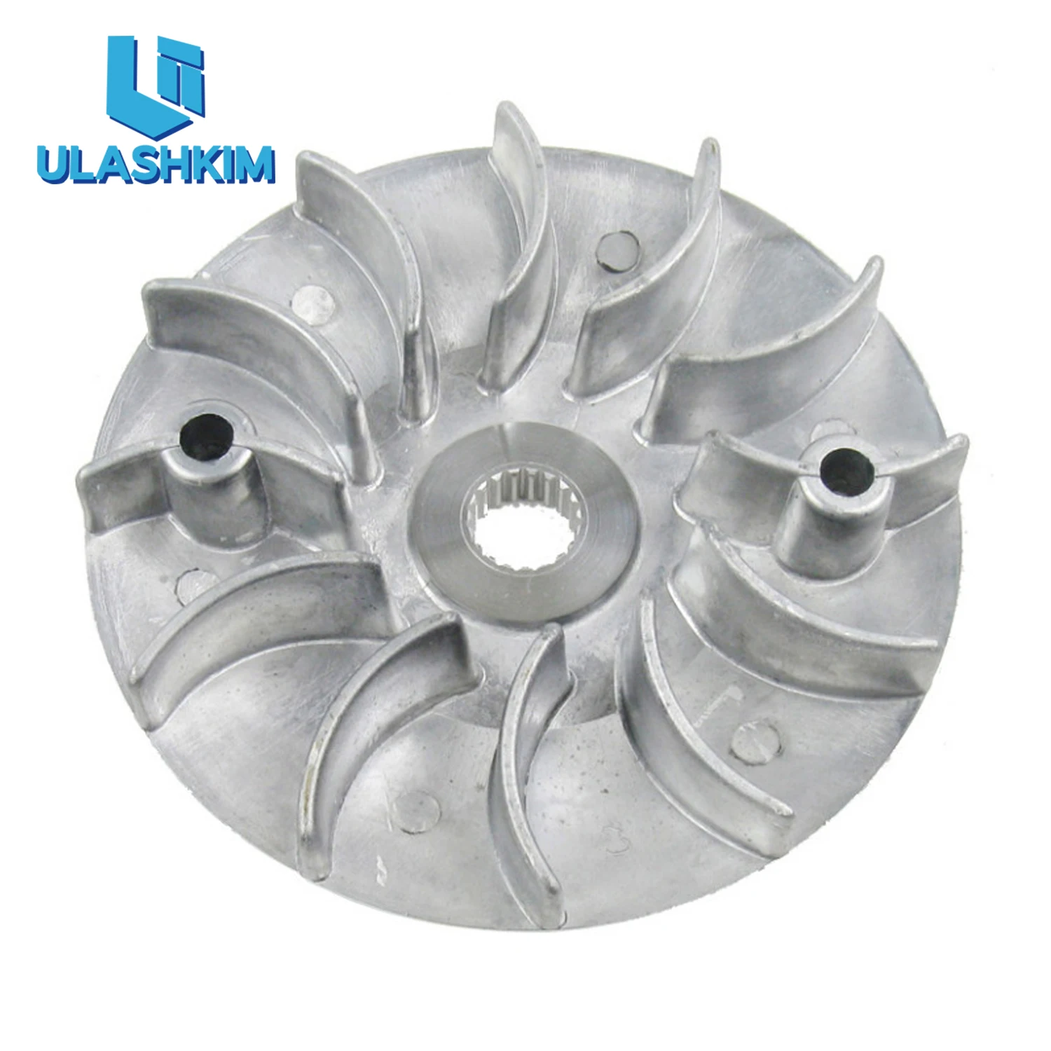 Scooter Motorcycle GY6 125 150 152qmi 157qmj Engine Active Wheel Fan Blade Drive Wheel Fan Blade Clutch Pulley Disc Left Wheel