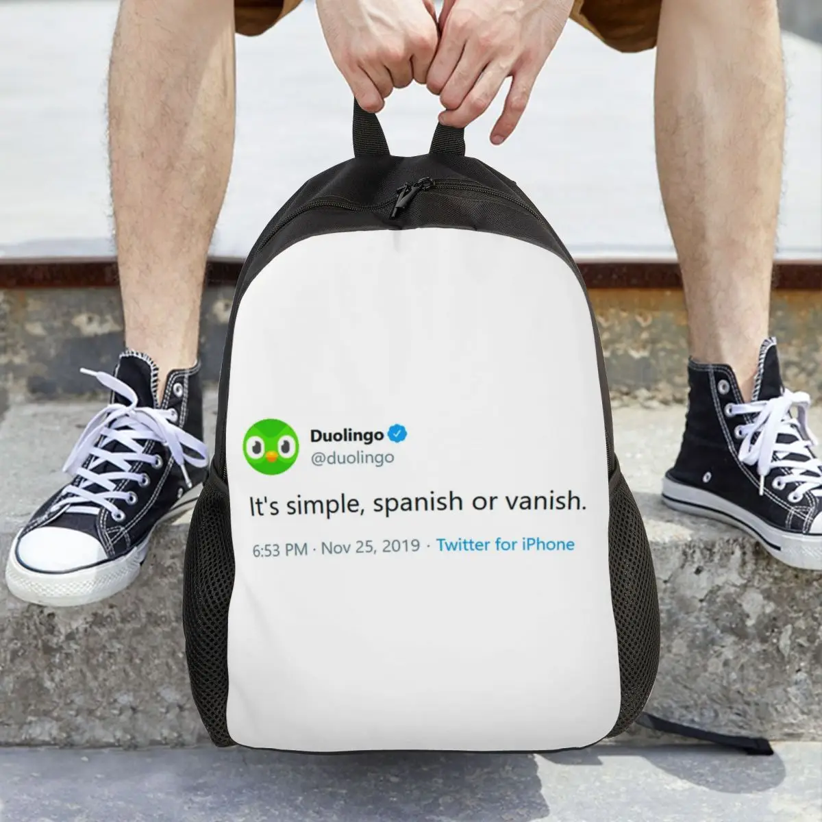 mal-duolingo-coruja-tweet-meme-mochila-mochila-grande-capacidade-criancas-bookbag-bolsa-escolar-sacos-de-ombro-para-homens