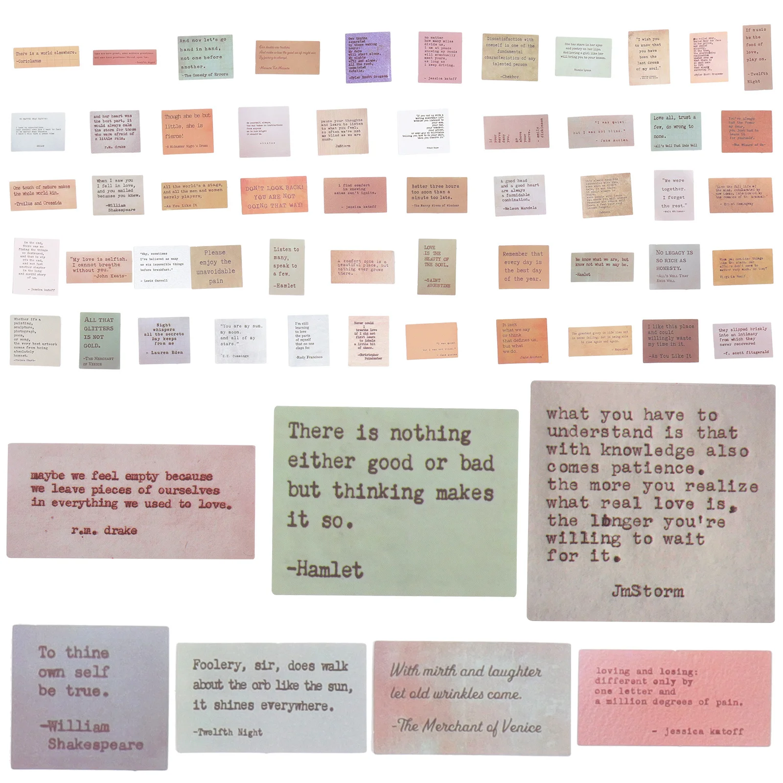 120pcs Graffiti Stickers Inspirational Quotes Sticker Set For Diy Scrapbooking Journal Planner Decoration Scrapbook Supplies